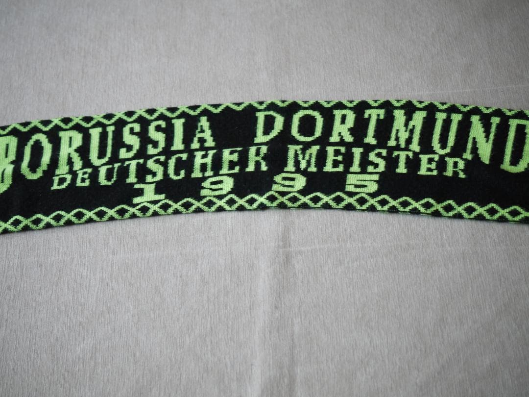 ボルシアドルトムント サッカーマフラー 1995年 リーガ優勝 レア ビンテージ
