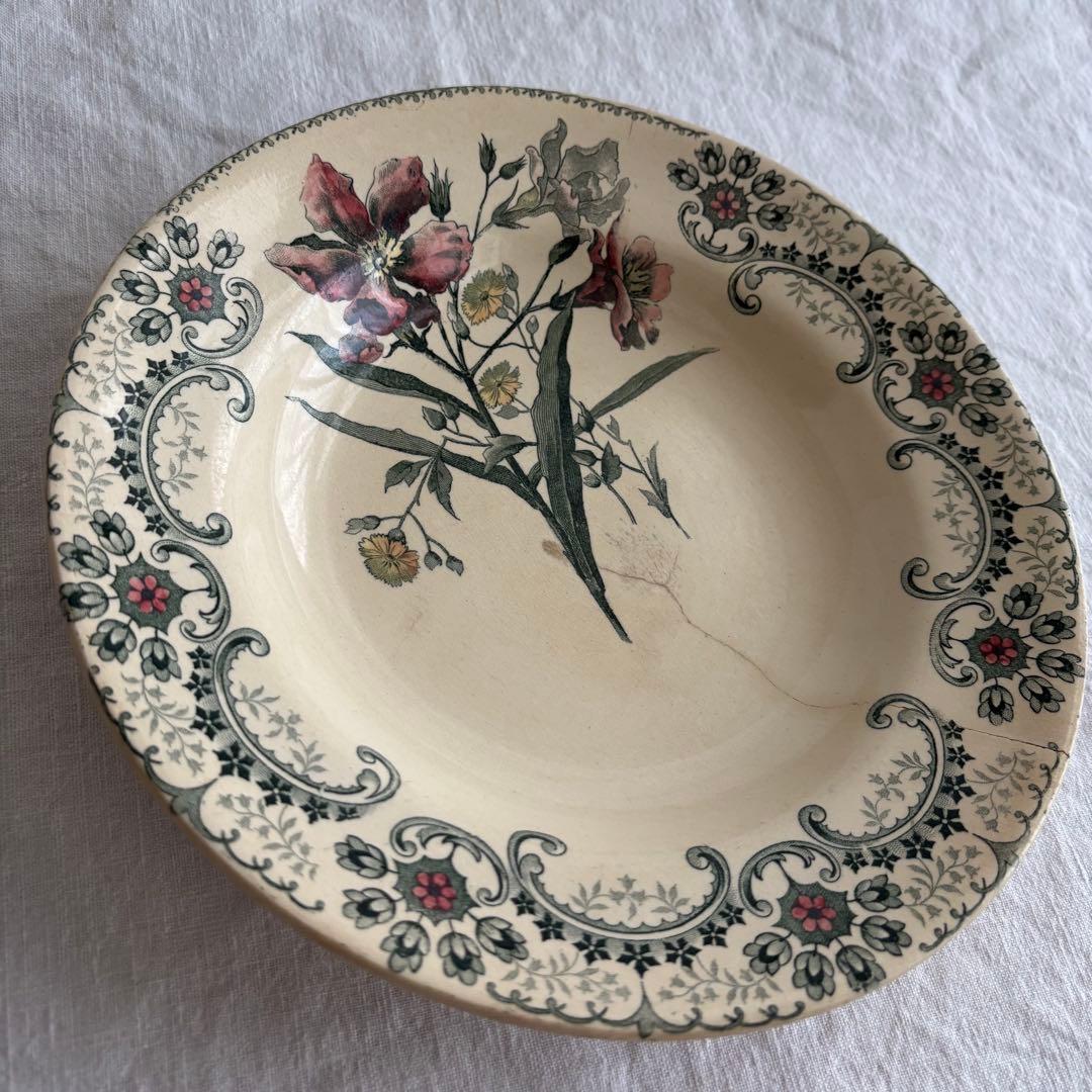 【金継ぎ用】ショワジールロワ Fleurs Coupées プレート