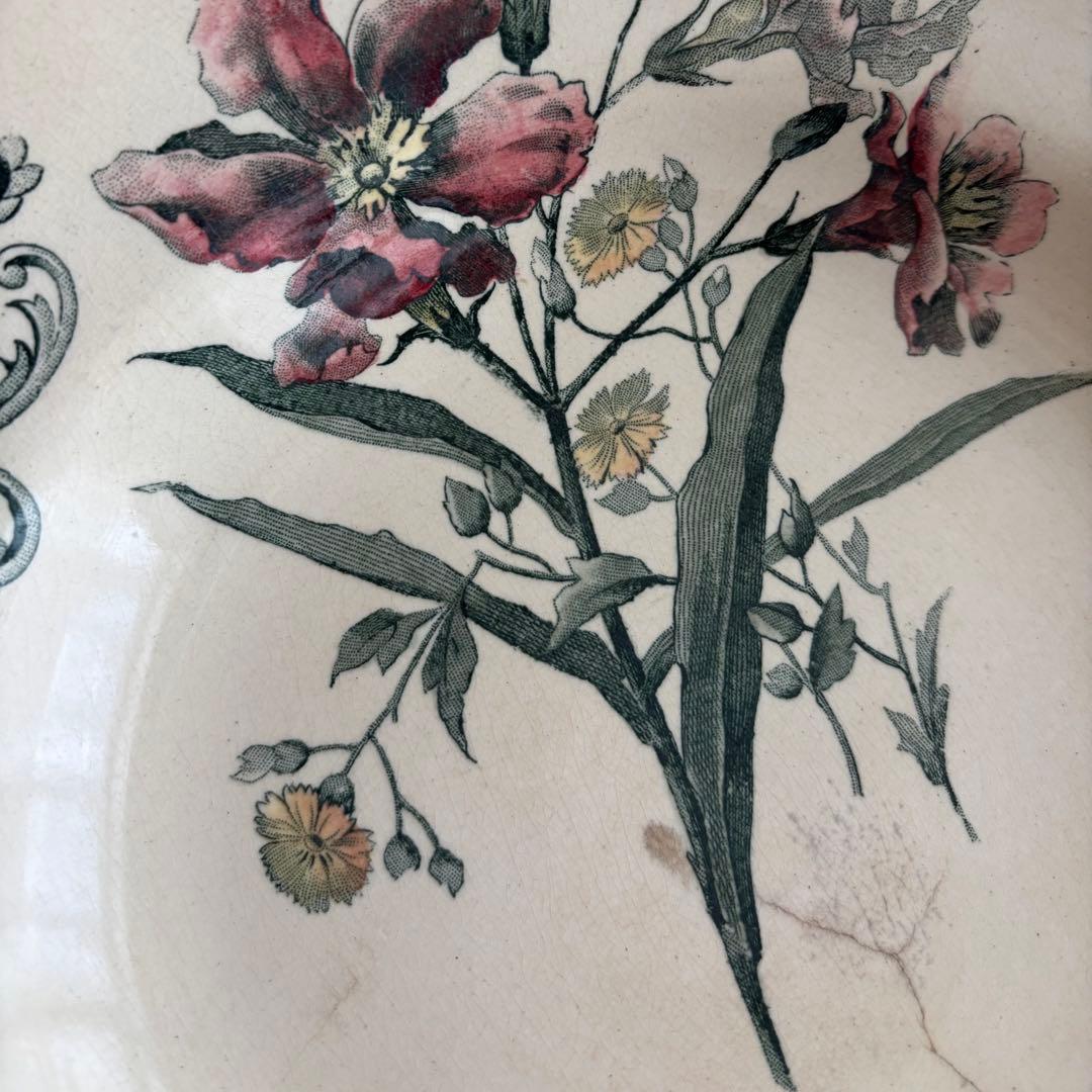 【金継ぎ用】ショワジールロワ Fleurs Coupées プレート