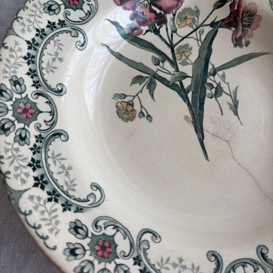 【金継ぎ用】ショワジールロワ Fleurs Coupées プレート