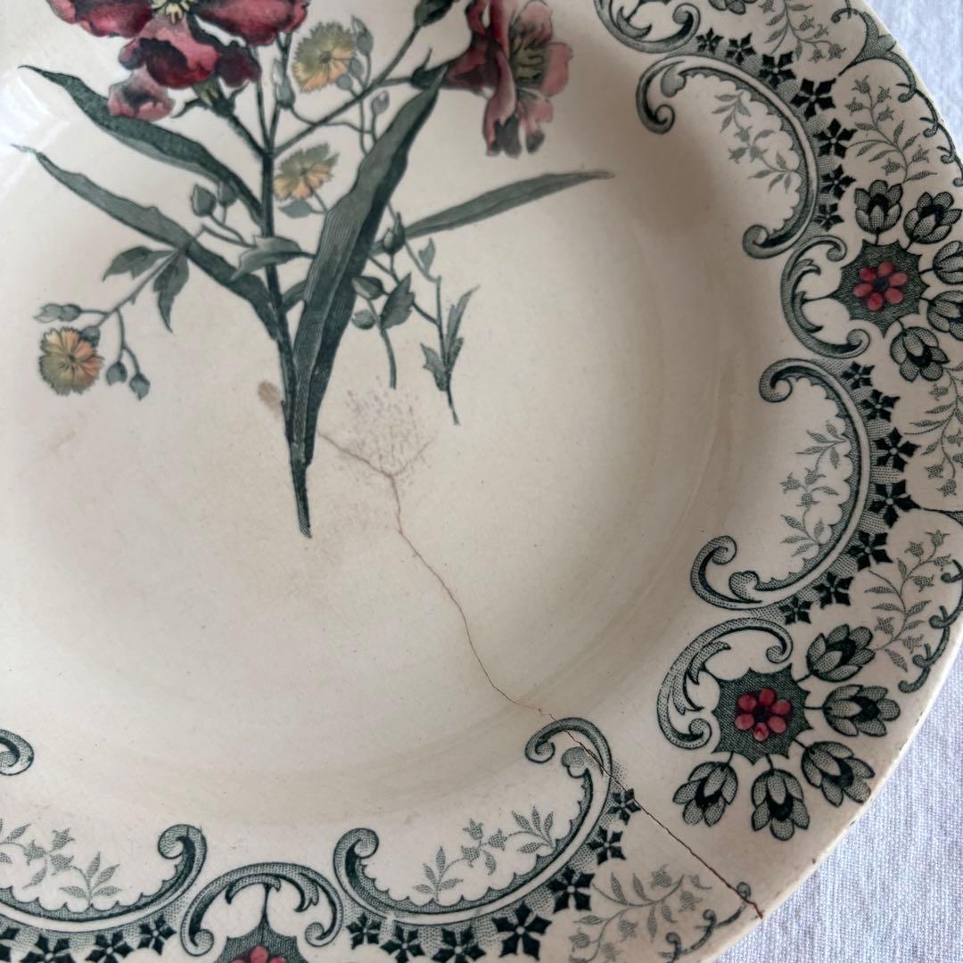 【金継ぎ用】ショワジールロワ Fleurs Coupées プレート