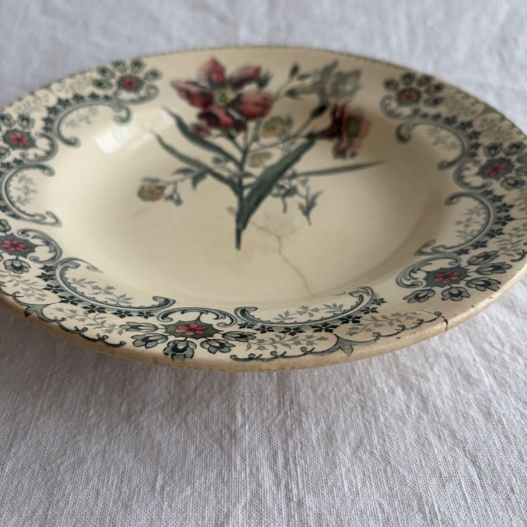 【金継ぎ用】ショワジールロワ Fleurs Coupées プレート