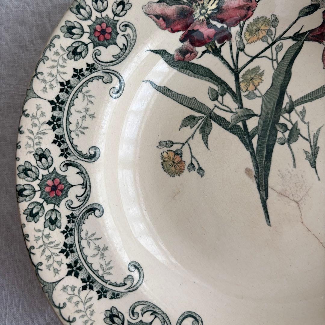 【金継ぎ用】ショワジールロワ Fleurs Coupées プレート