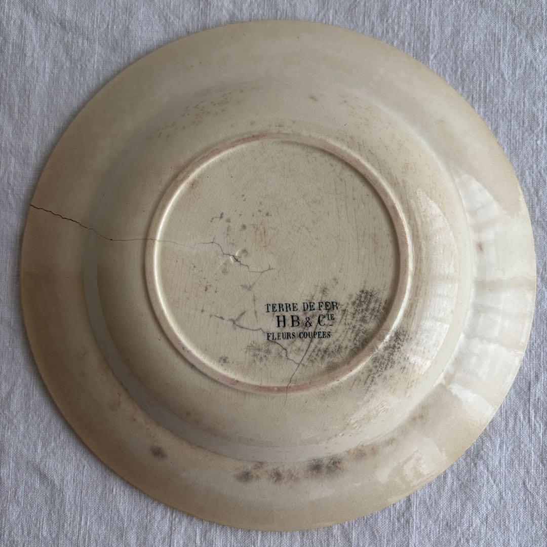 【金継ぎ用】ショワジールロワ Fleurs Coupées プレート