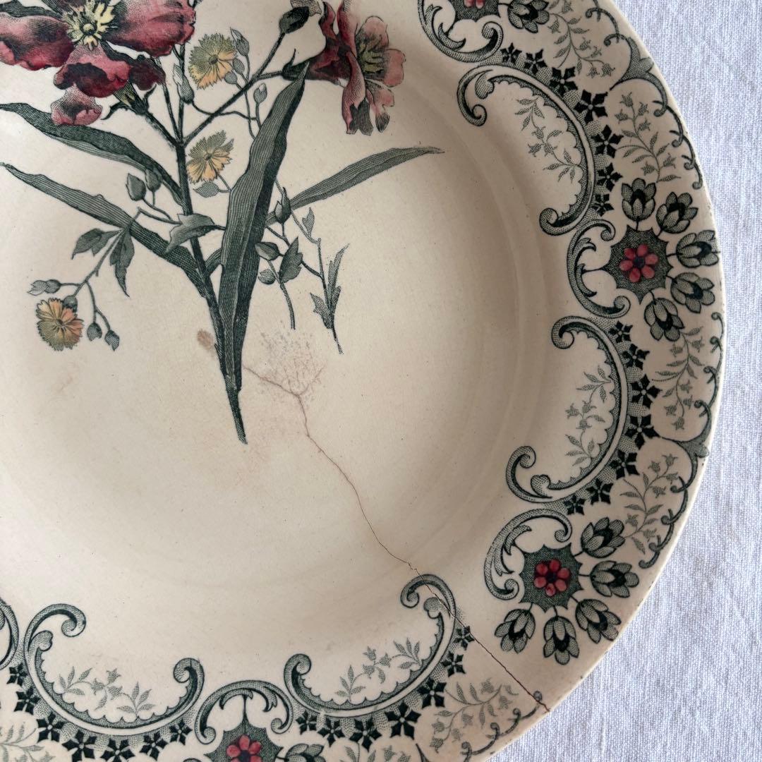 【金継ぎ用】ショワジールロワ Fleurs Coupées プレート