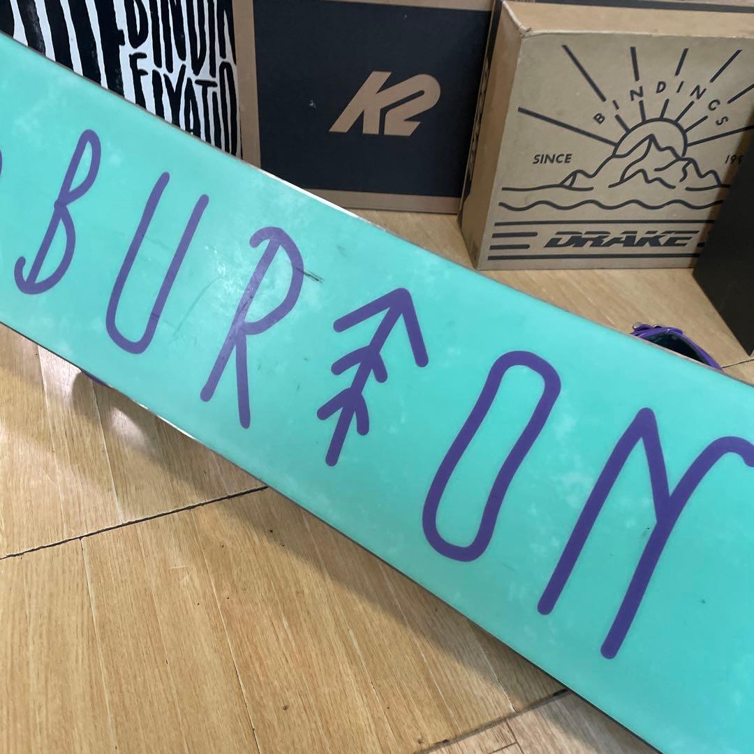 BURTON×FLUX　DEJAVU　バートン　バイン付　スノーボードセット
