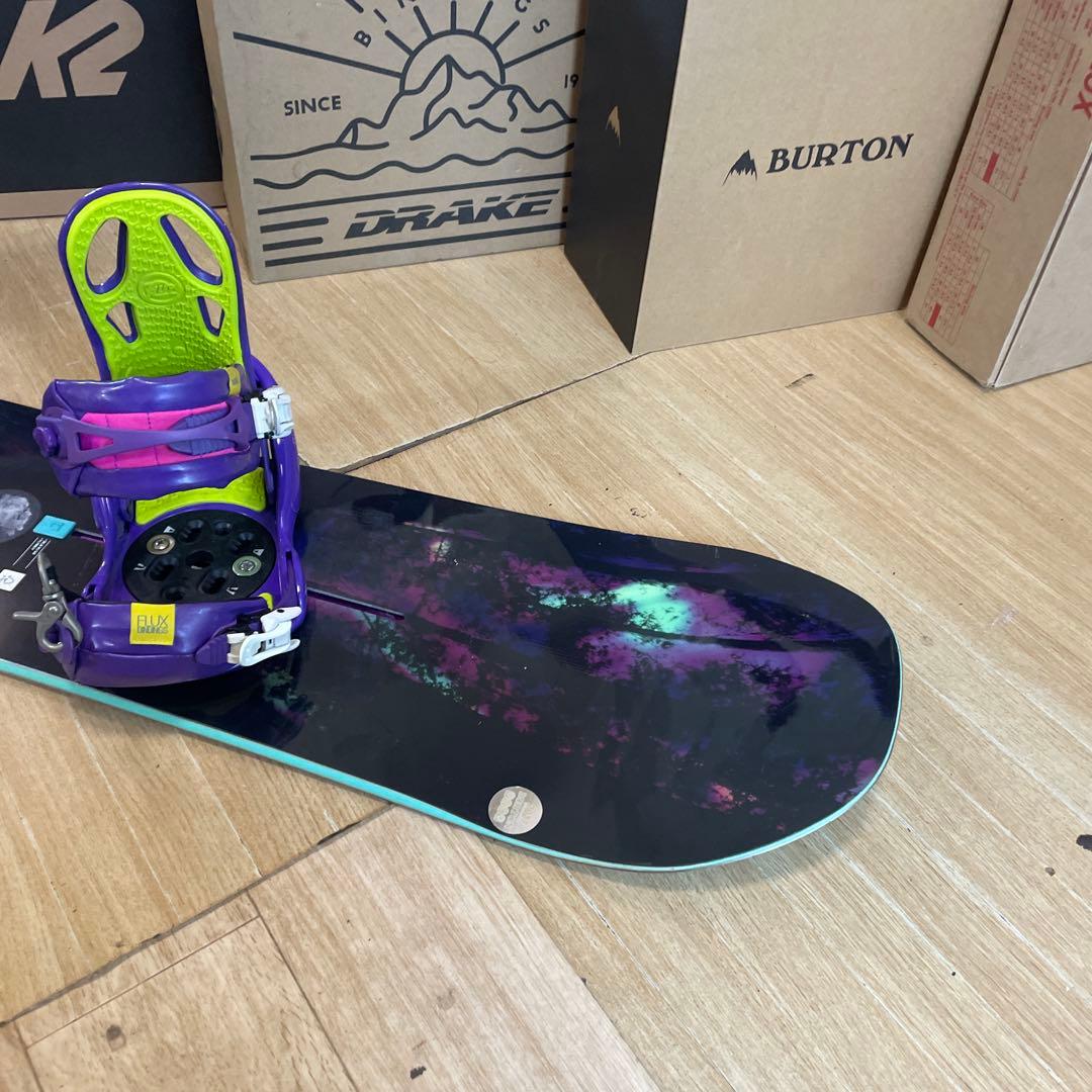 BURTON×FLUX　DEJAVU　バートン　バイン付　スノーボードセット