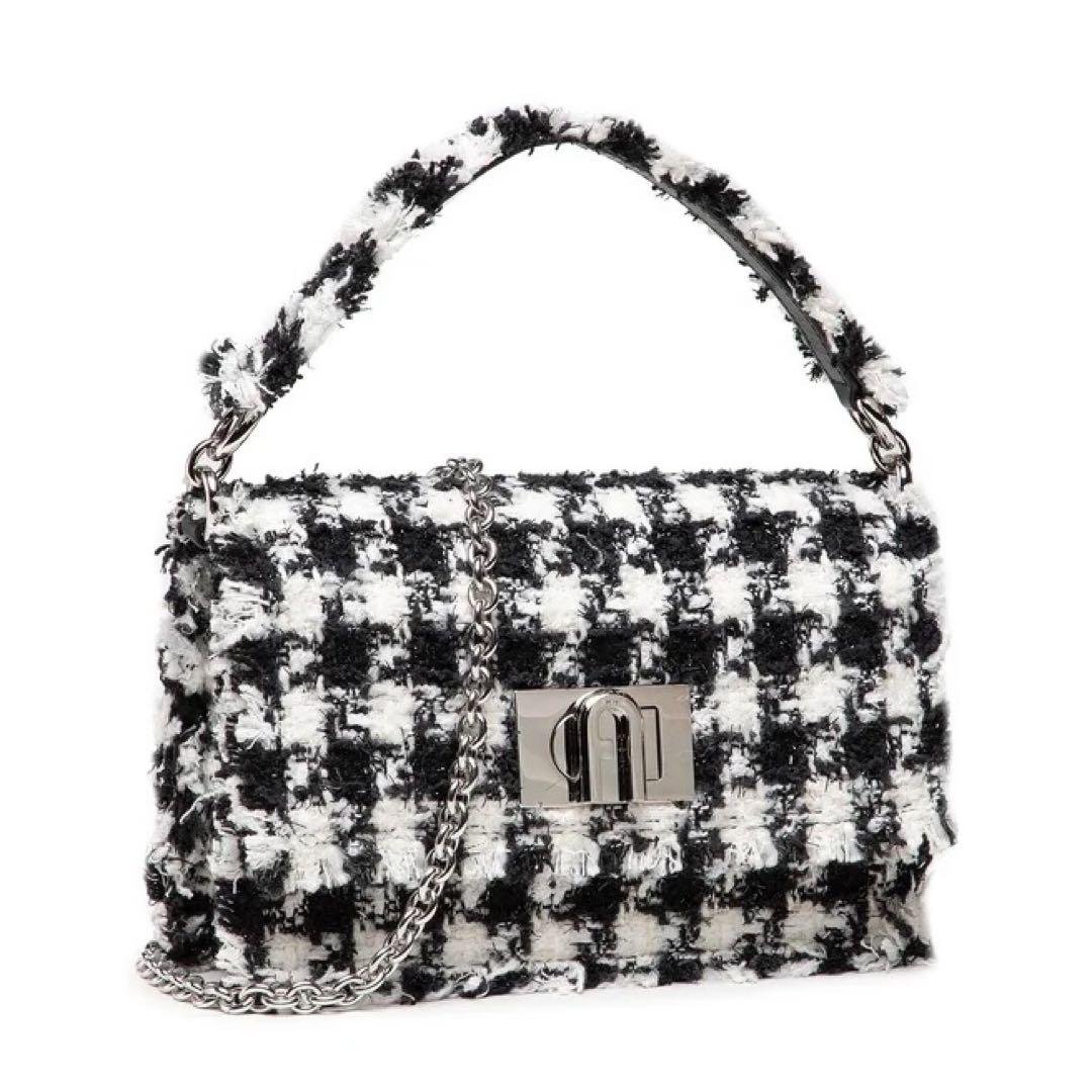 FURLA 1927 ツイード クロスボディバッグ フルラ