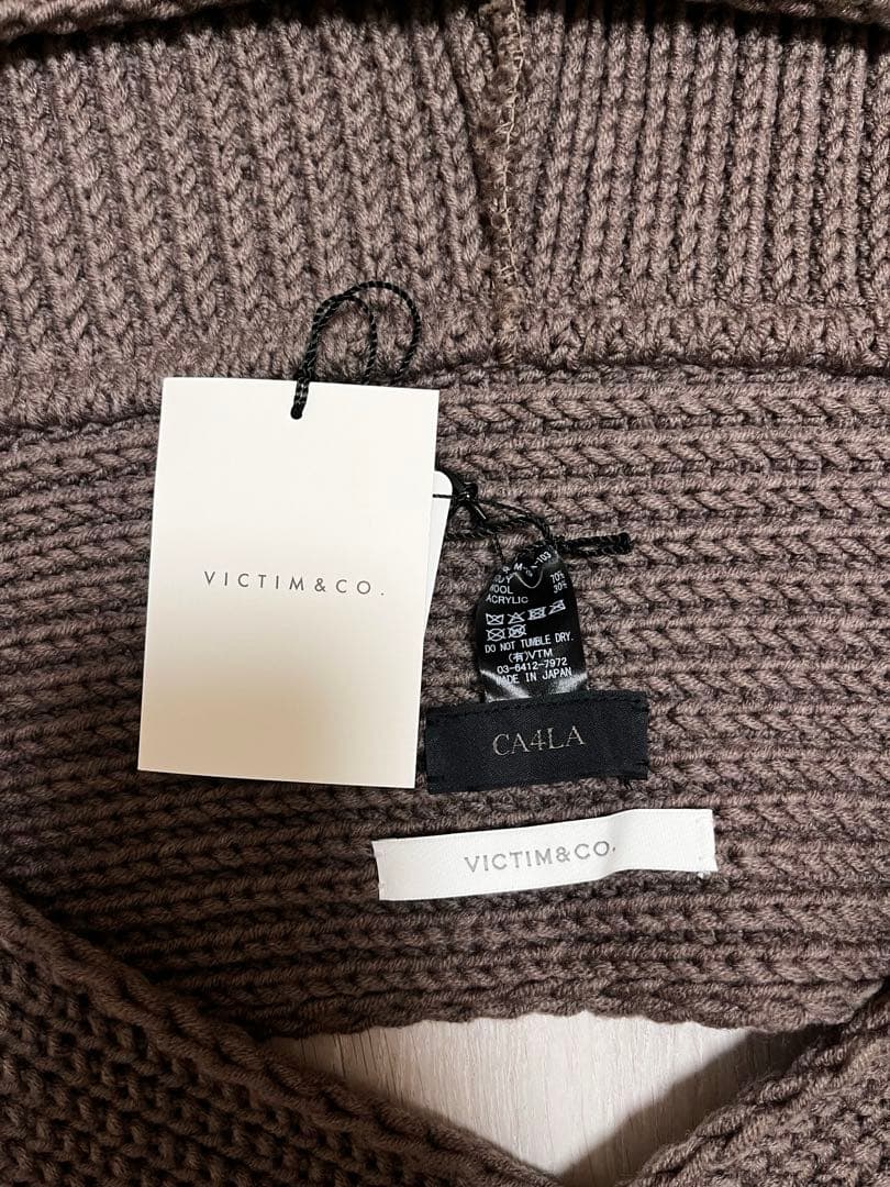 未使用　CA4LA × VICTIM バラクラバ　ユニセックス　カシラ　ニット帽