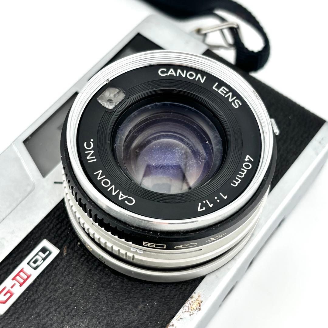 【完動品】Canon Canonet QL17 G-III／動作保証　キャノン