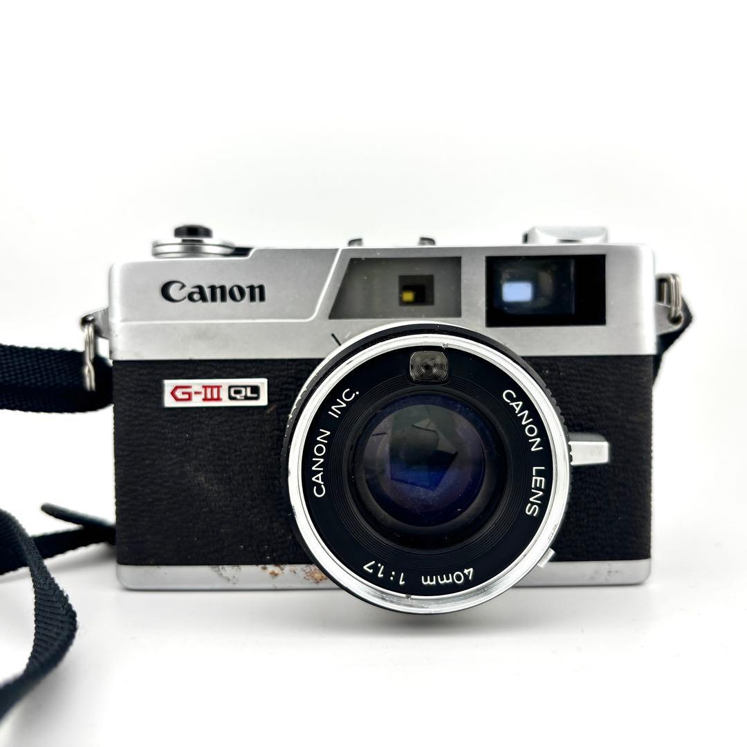 【完動品】Canon Canonet QL17 G-III／動作保証　キャノン