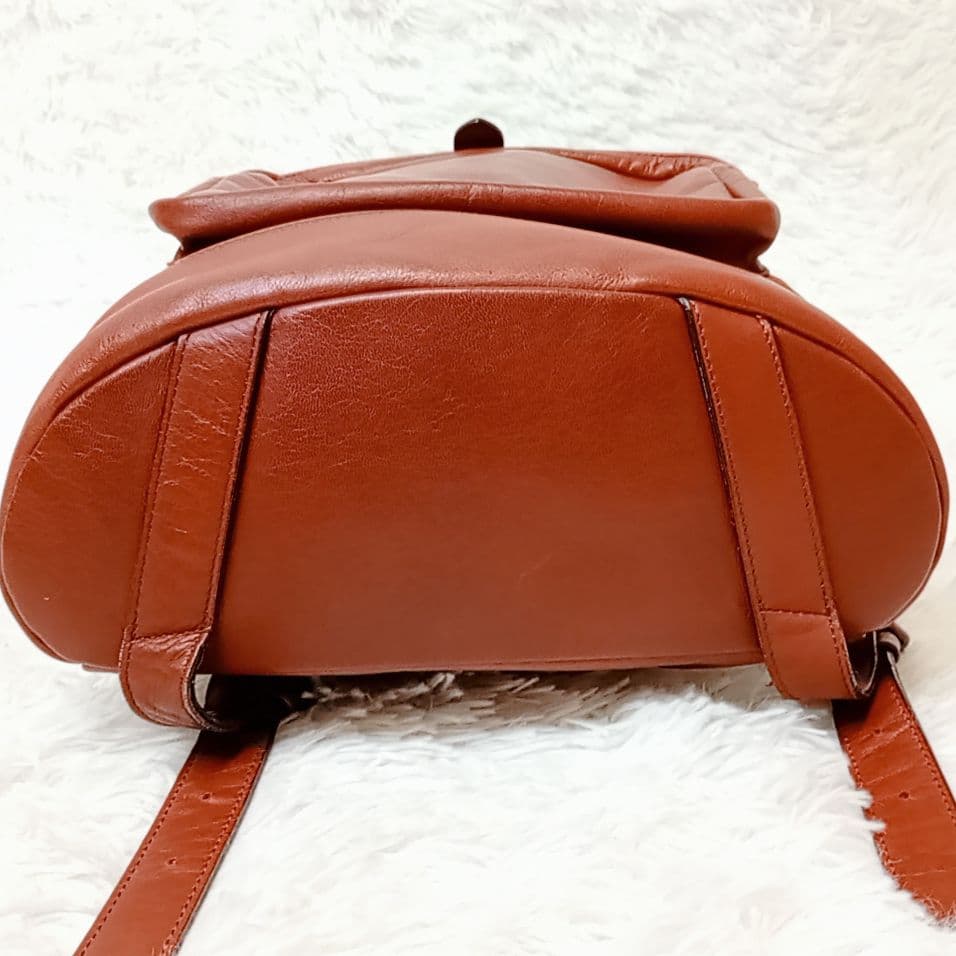 【希少】PORTER コルティナ リュック レザー ブラウン 大容量 A4