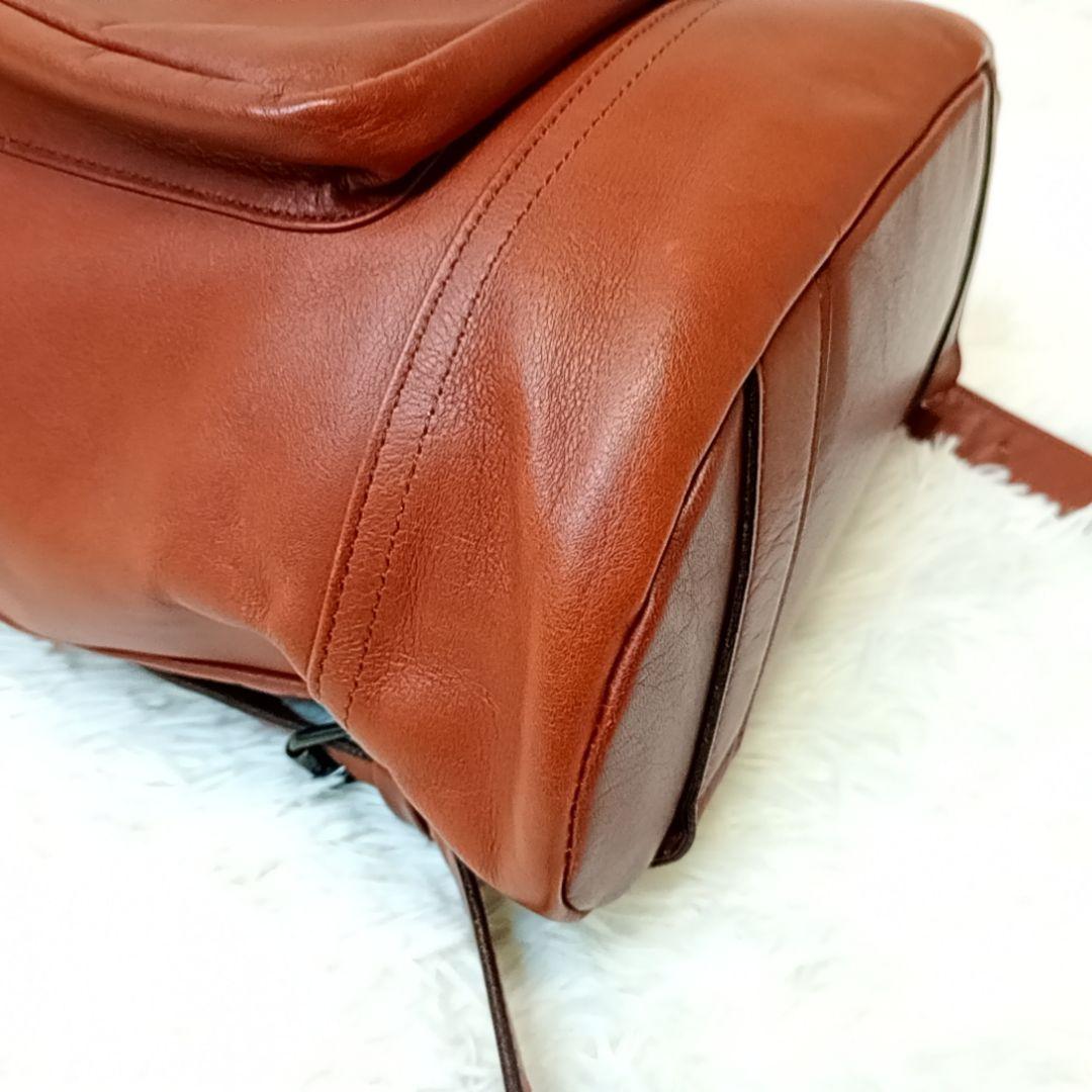 【希少】PORTER コルティナ リュック レザー ブラウン 大容量 A4