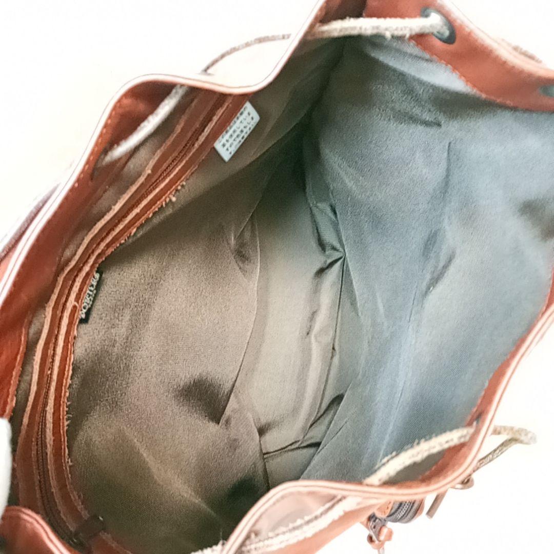 【希少】PORTER コルティナ リュック レザー ブラウン 大容量 A4