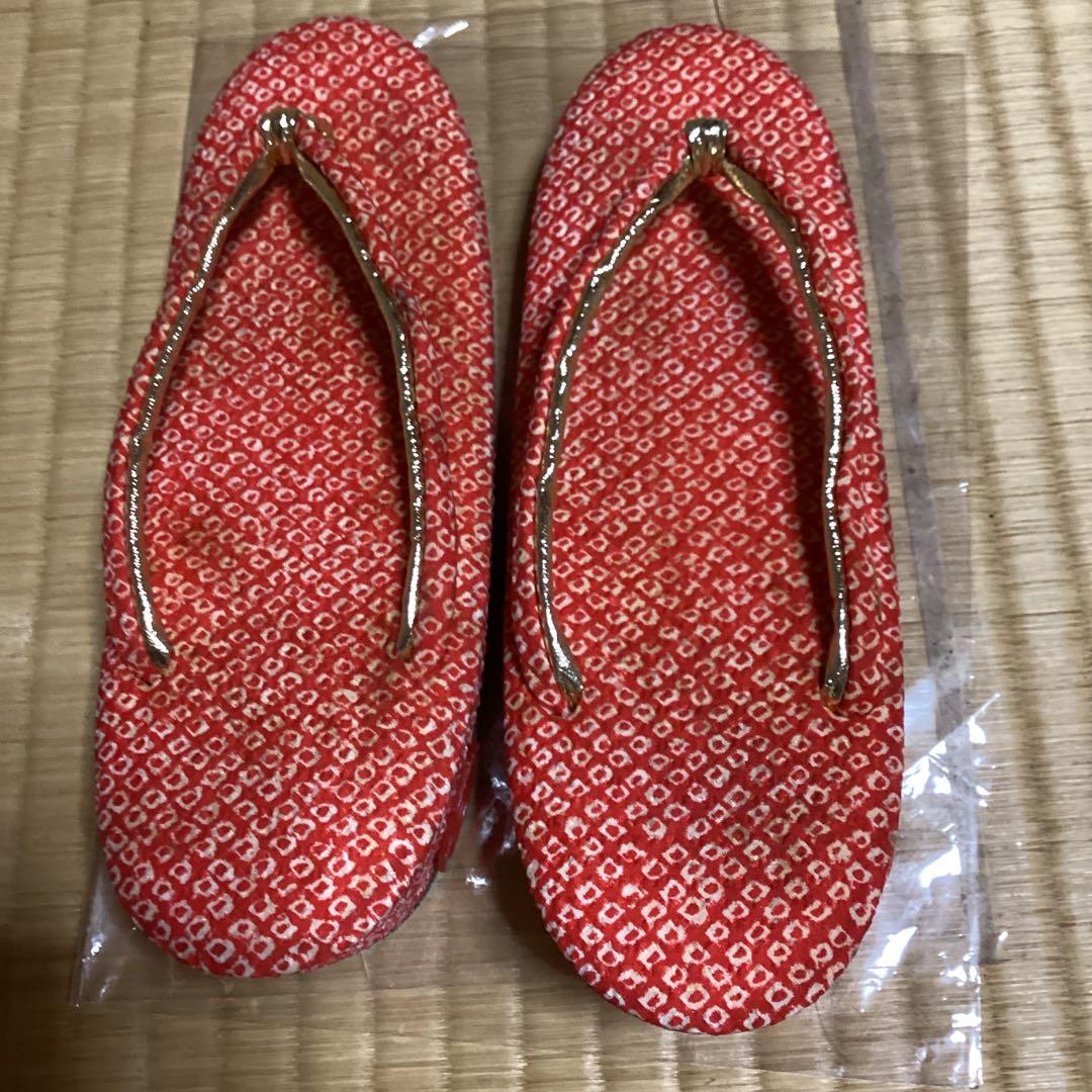 らいすです。七五三　7歳フルセット　帯幅19センチ　草履21センチ