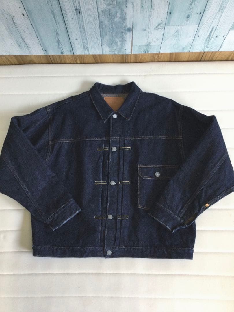 【ほぼ新品】リアルマッコイズ　ブランケットデニムJK　001XXJ サイズ42