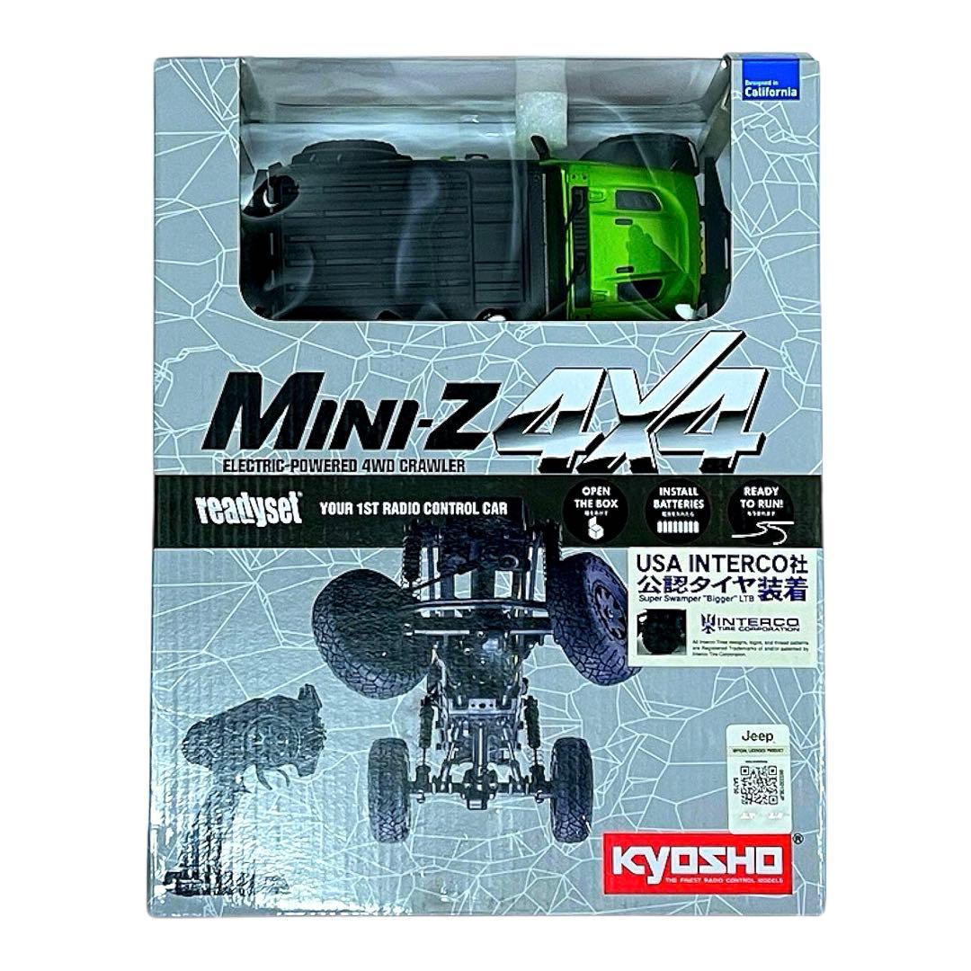 京商 ミニッツ4×4 ジープ ラングラーアンリミテッド ルビコン