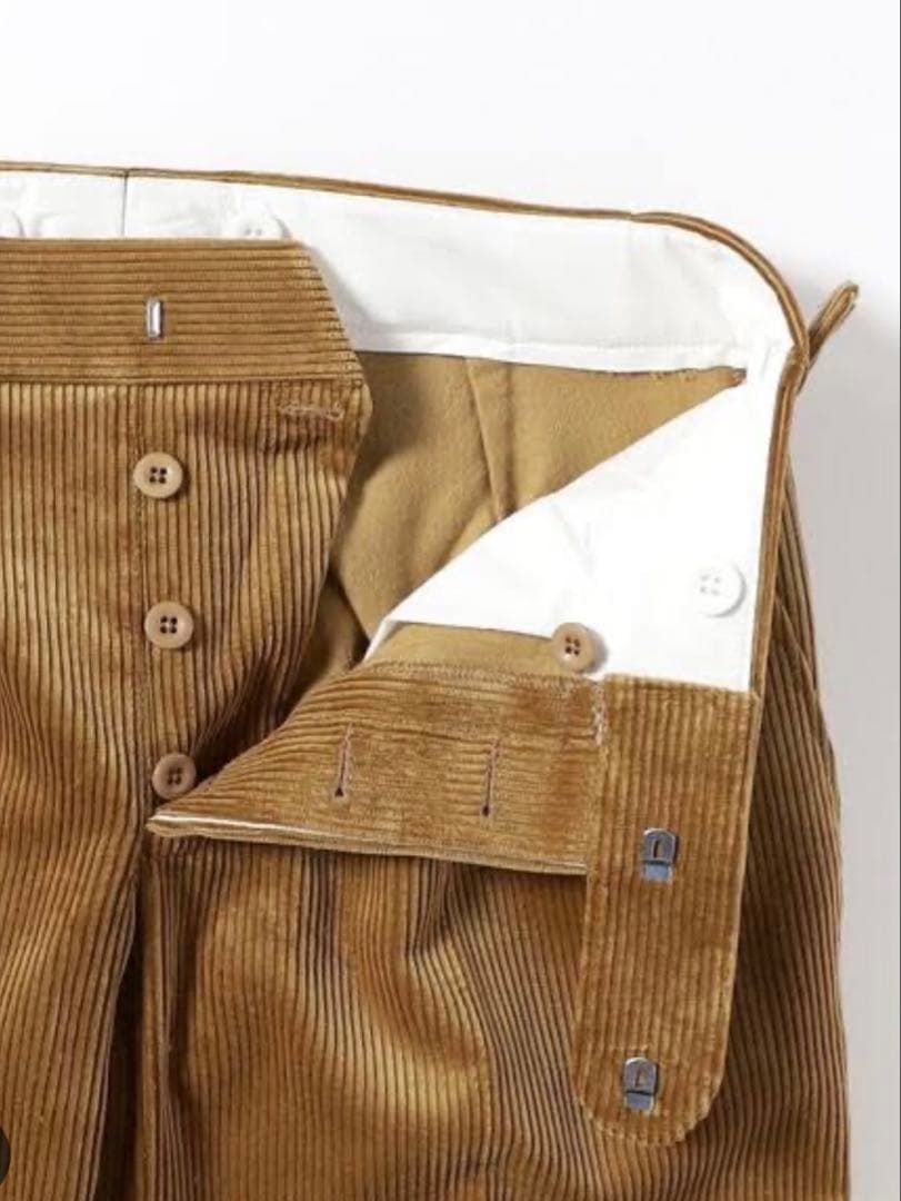 し*郎様 CORDINGS 30 コーデュロイ サイドアジャスター BEAMS