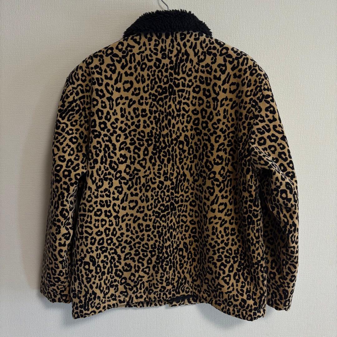 ジャケット・アウター Supreme Uncut Corduroy Car Coat Leopard