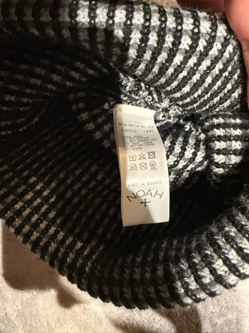 かつきくん着用　NOAHニット帽