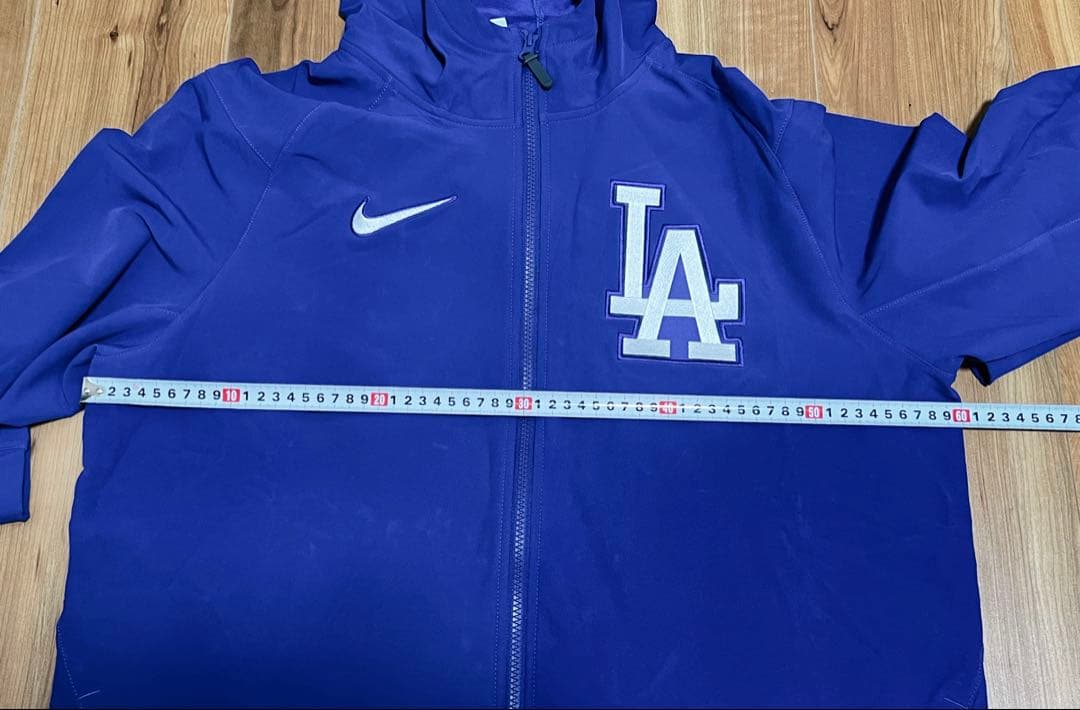 選手着用モデル ドジャース サイズL フルジップフーディー 新品未使用タグ付