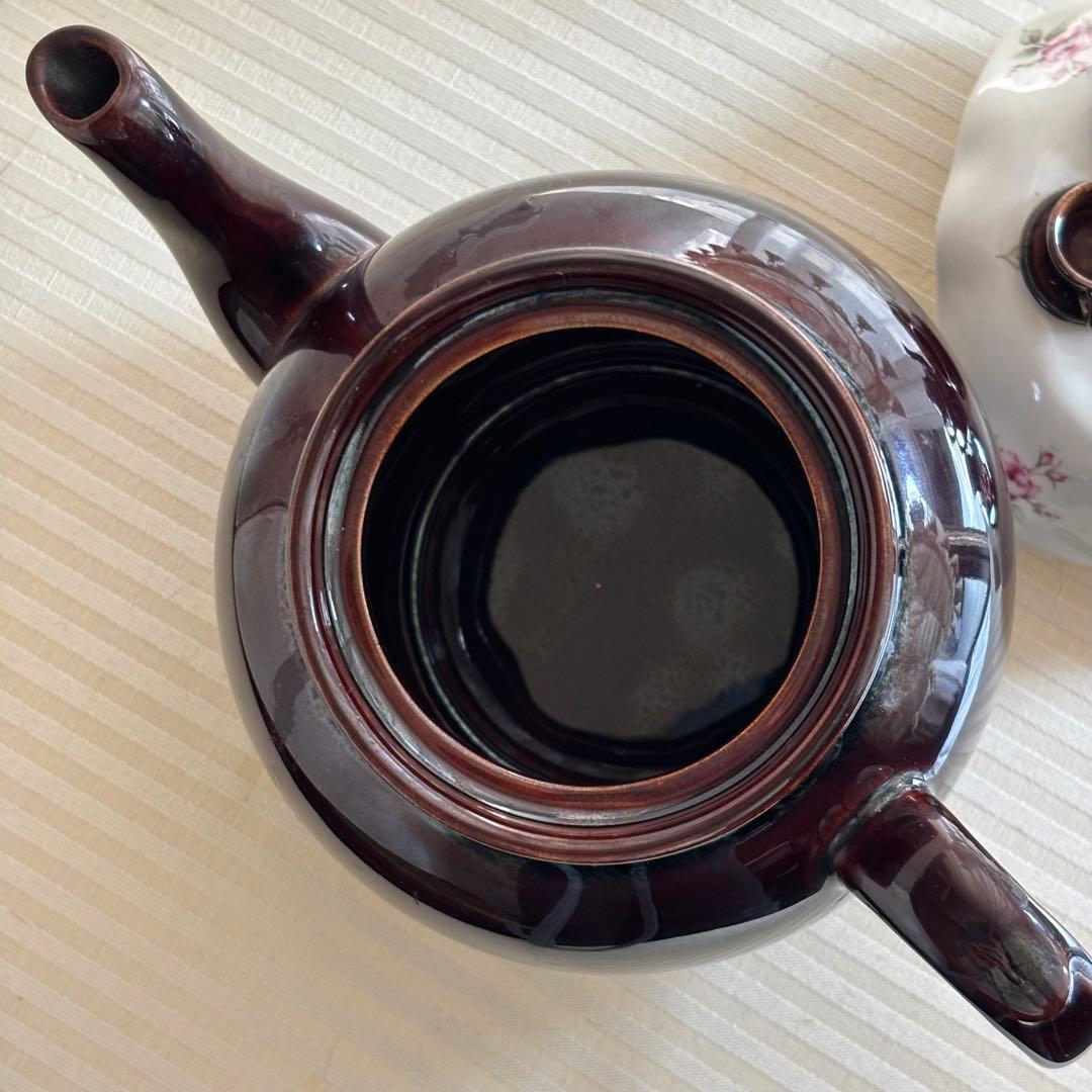 英国製　カーデュー コレクタブルティーポット　　ブラウン・ベティ