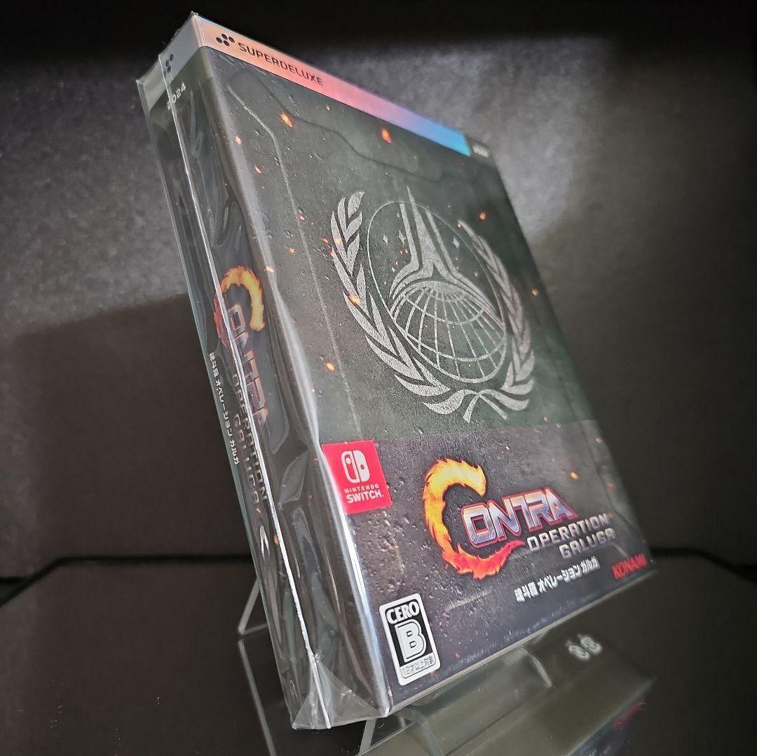 【新品】スイッチ 魂斗羅 オペレーションガルガ DELUXE EDITION