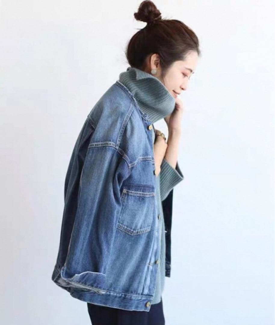 【新品】 イエナ リメイククルーズデニムブルゾン　サイズ36