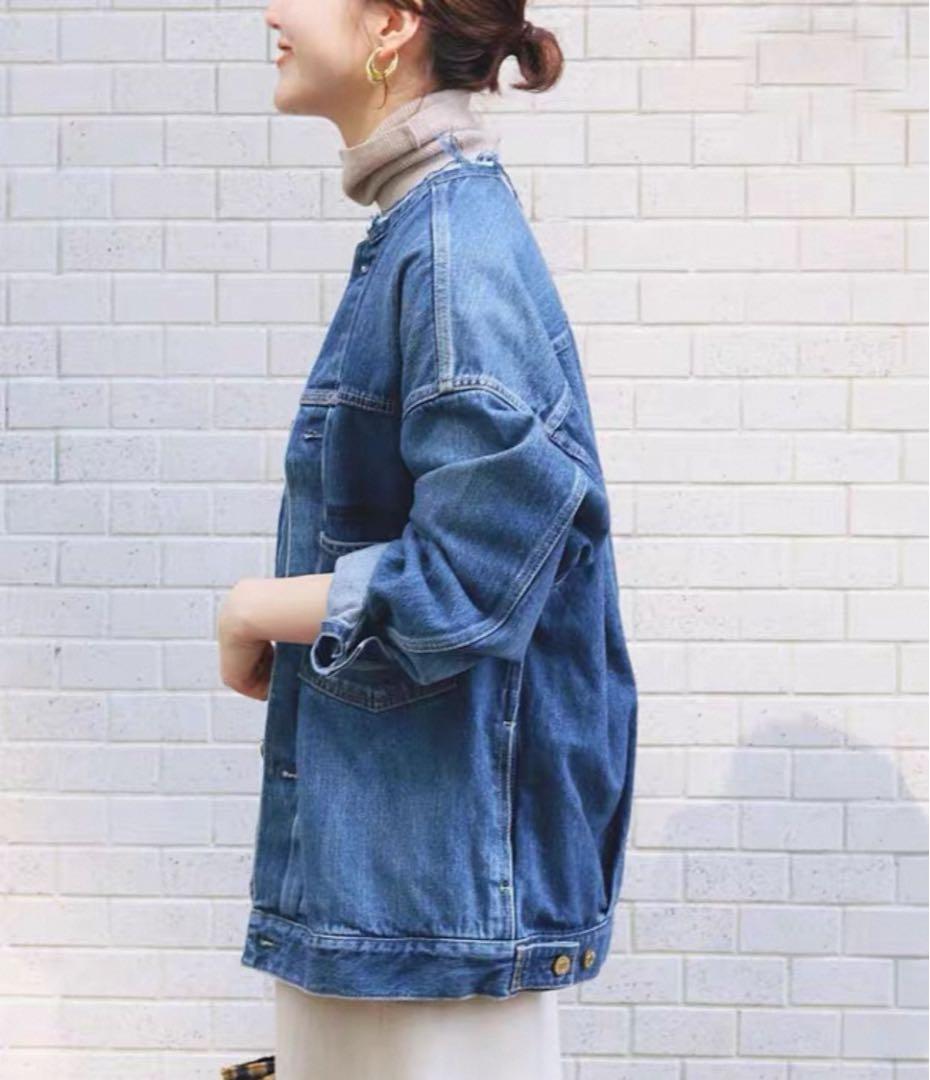 【新品】 イエナ リメイククルーズデニムブルゾン　サイズ36