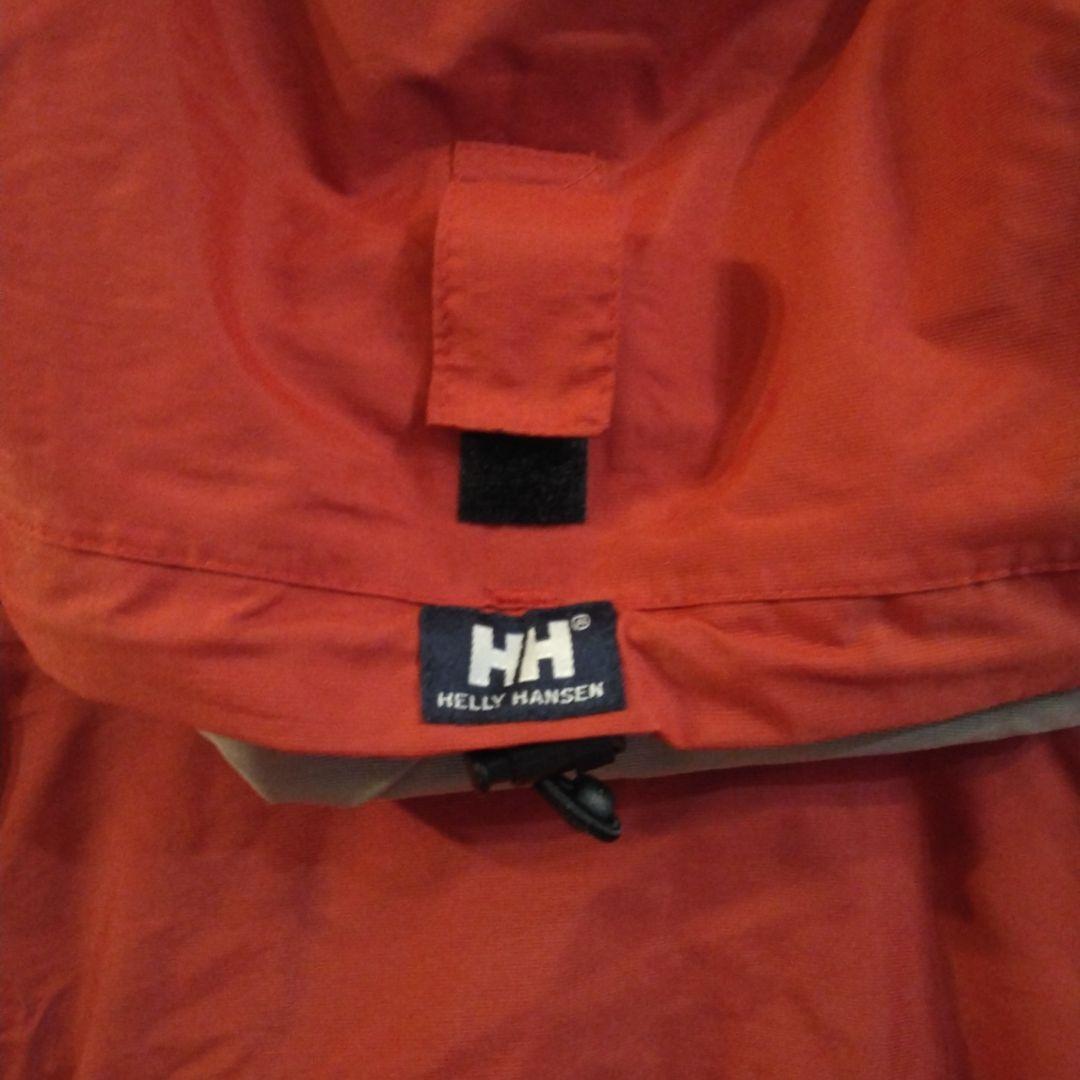 スノーボードウェア 赤/グレー フード付き　HELLY HANSEN上下セット