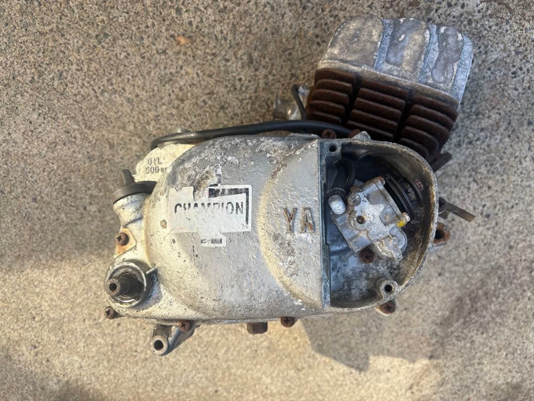 GT50 ミニトレFT1 エンジン　ジャンク