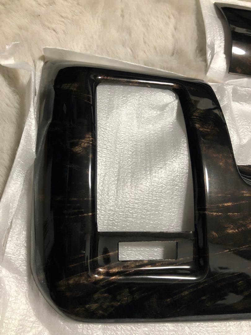 ハイエース インテリアパネル マホガニー 14個