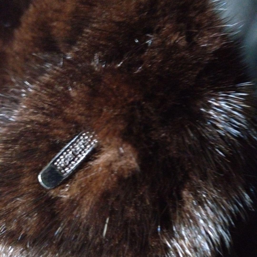 SAFURON 毛皮コート　ダークブラウン　アメリカンファーアワード五つ星