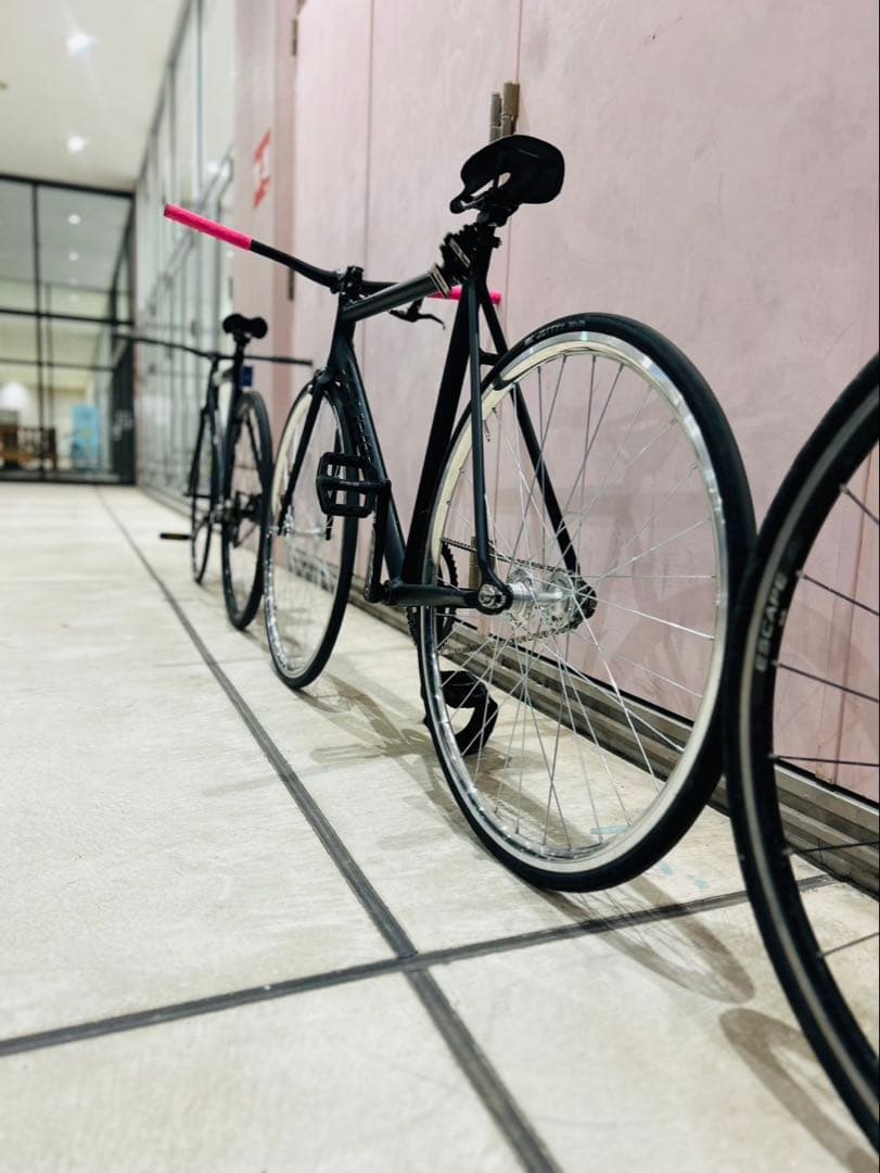 tsunamiフレーム、チェーン、BB、前後ホイール。