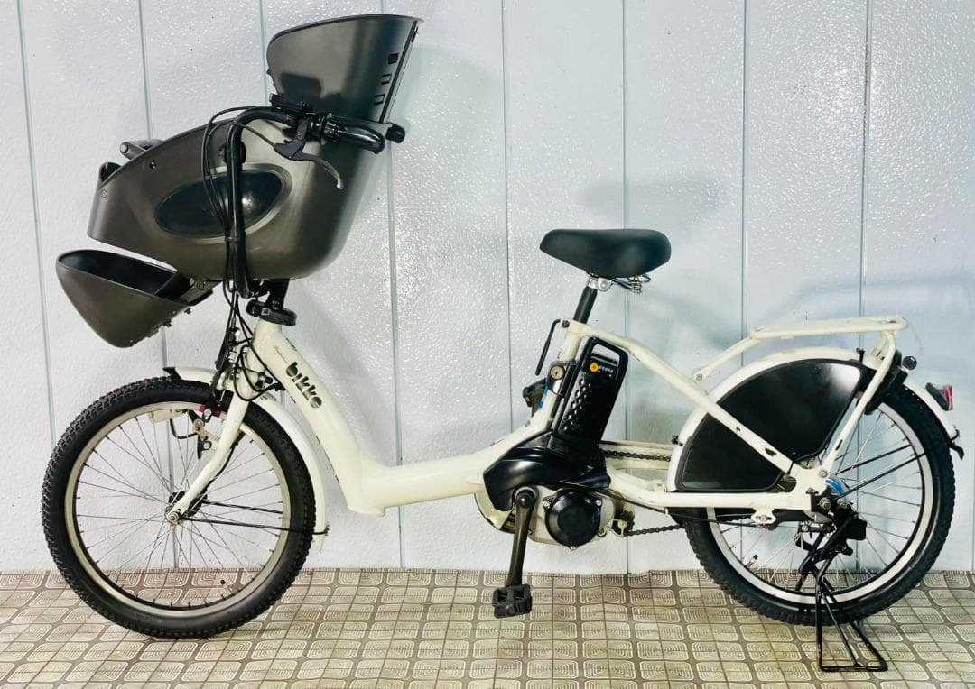 【BRIDGESTONE】20インチ子供乗せ電動アシスト自転車bikke2939