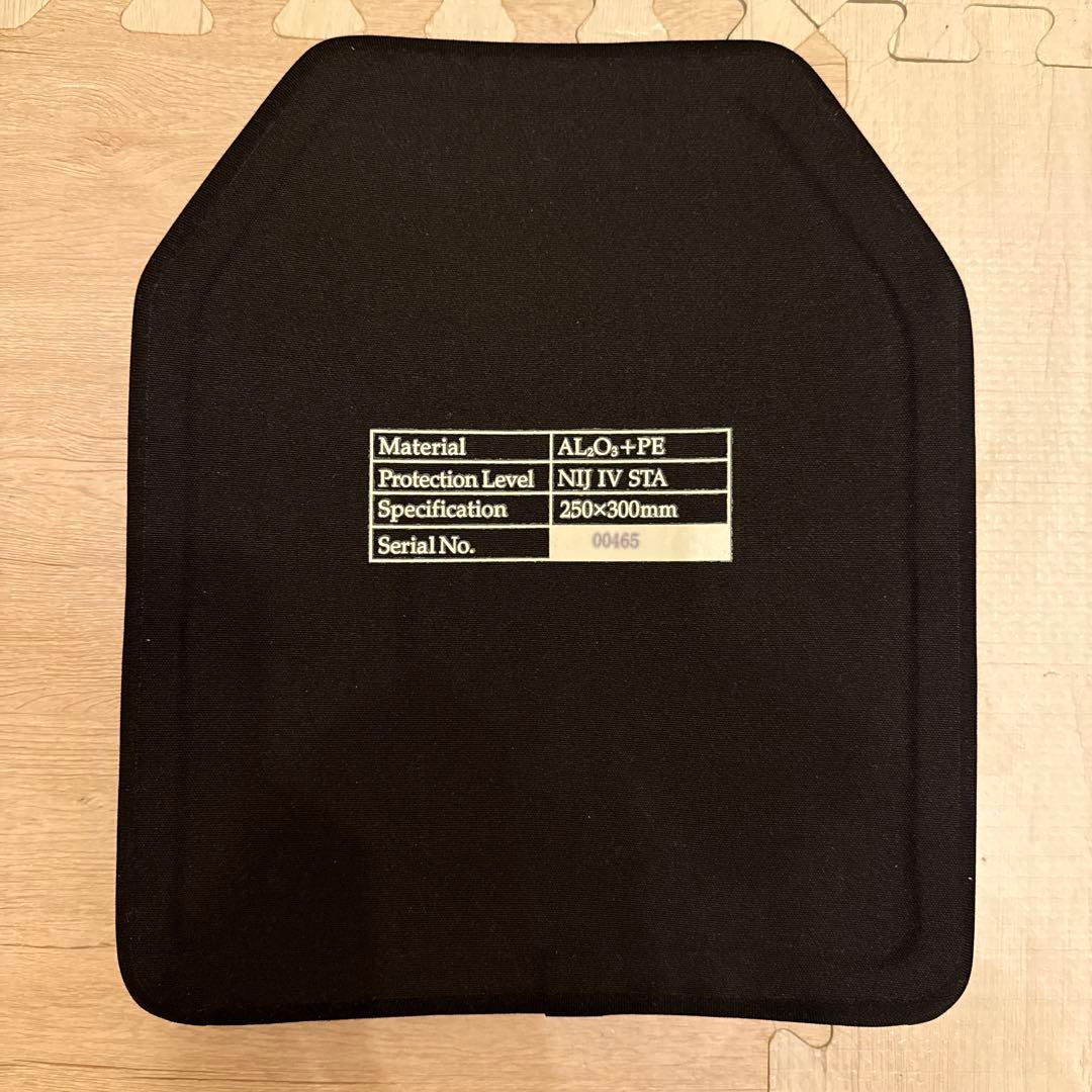 (ダーン)ストライクフェイス 防弾プレート レベル４250x300mm