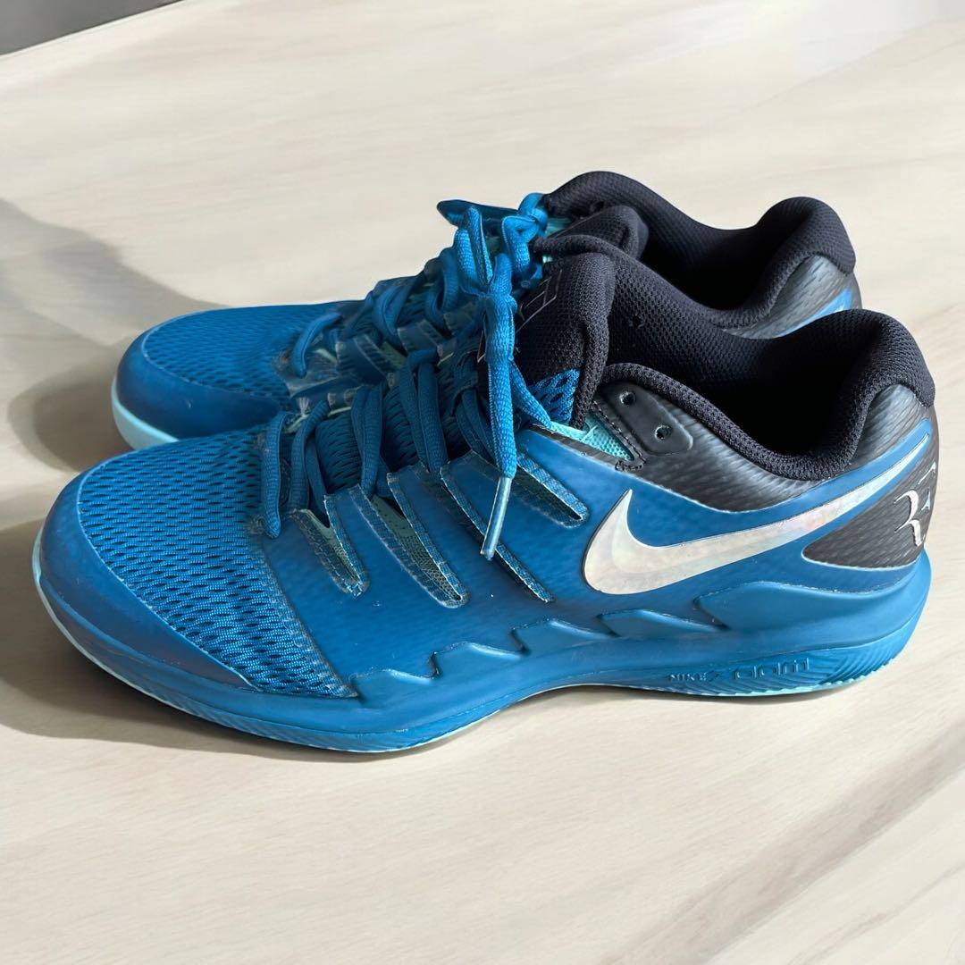 美品　Nike Air Zoom Vapor X RFロゴ入りBlue　27.5