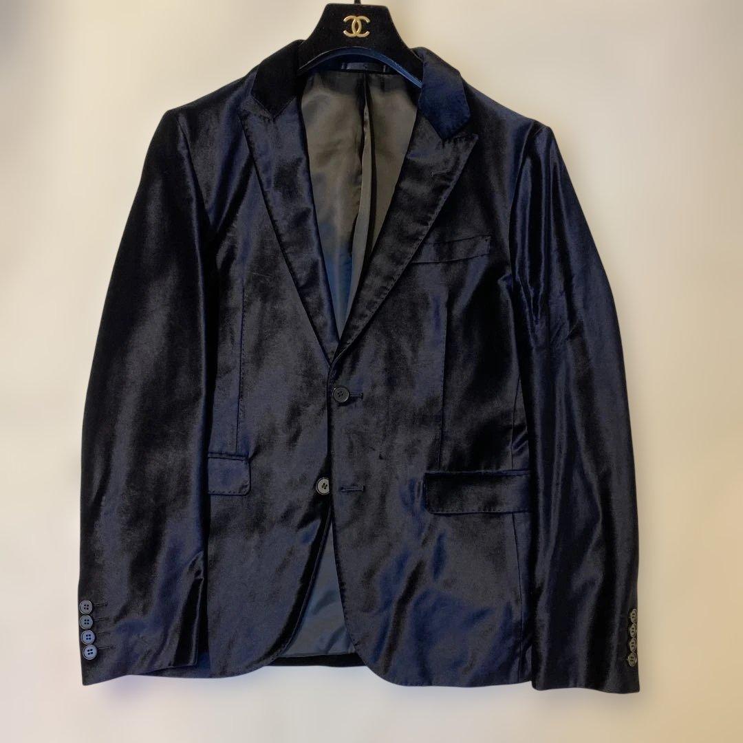 A.A.R yohji yamamoto ベルベットテーラード　ベロアジャケット