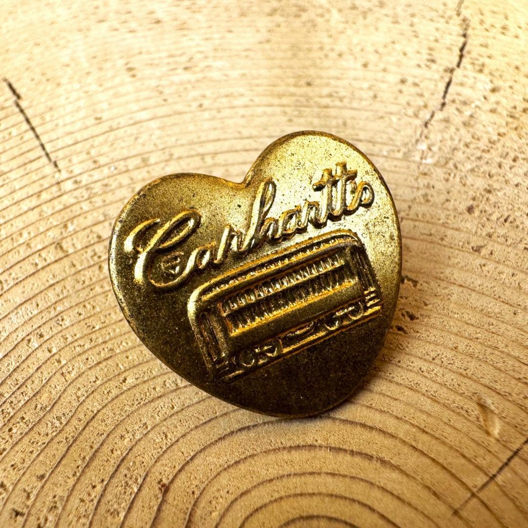 カーハート チェンジボタン Carhartt アンティーク ビンテージ ハート