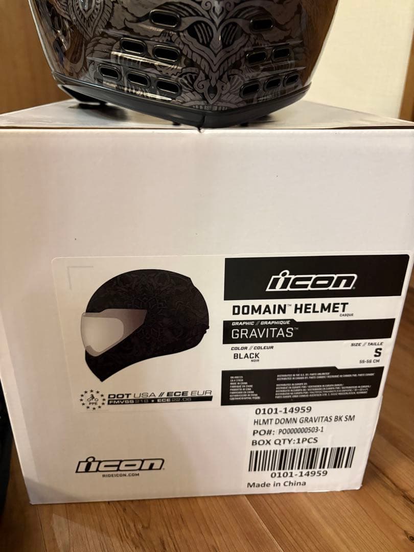 ICON AIRFRAME PRO フルフェイスヘルメット　SENA付き