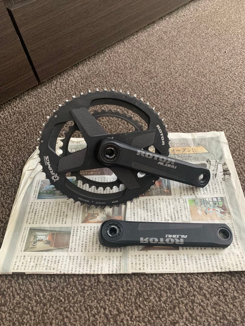 ROTOR ALDHU クランク Q-Rings 170mm 楕円52-36