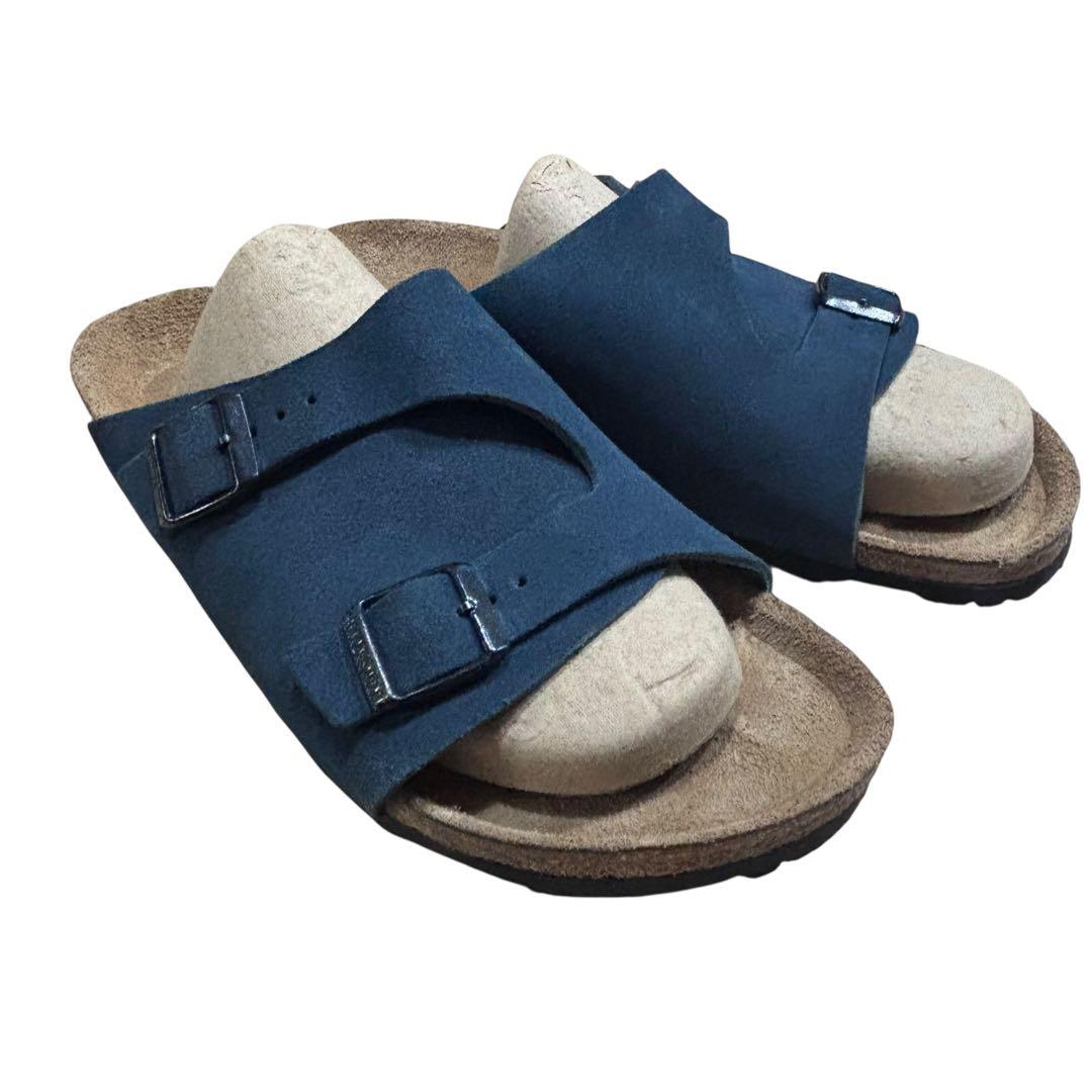 Ken【極美品】ビルケンシュトック　チューリッヒ　ネイビー　　27cm