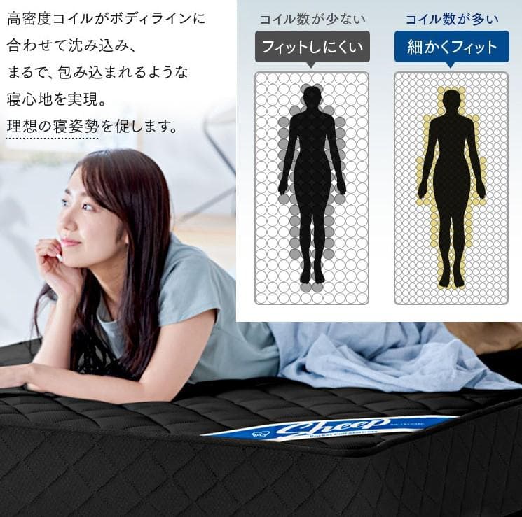 アイリスオーヤマ マットレス シングル PMTS21H-S 厚さ21cm