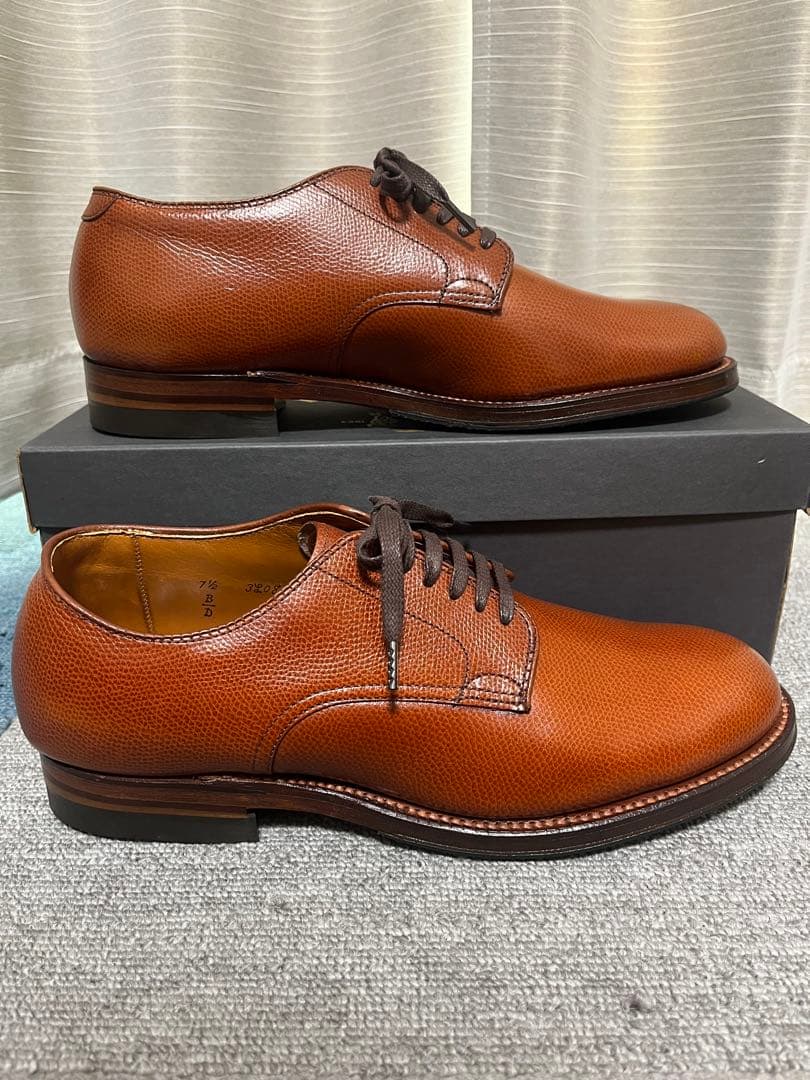 希少 ALDEN 5369 ミリタリーラスト 7ハーフ