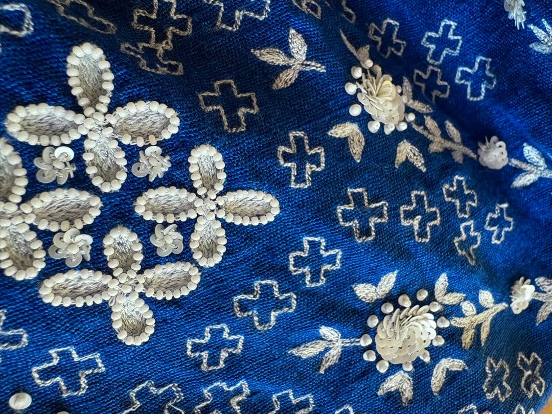 【1日セール】AODRESS アオドレス ノルディックエンブロイダリーワンピース