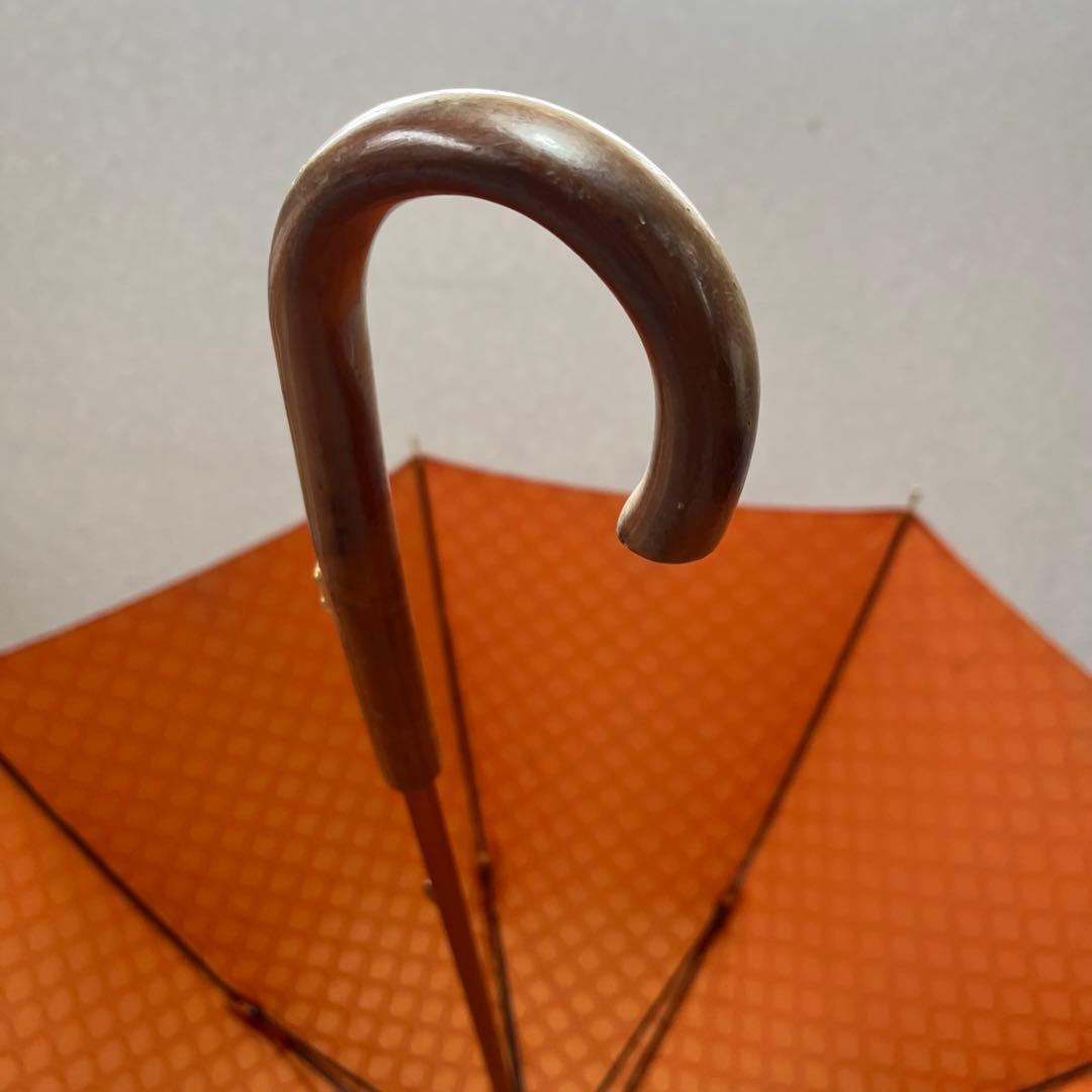 希少カラー　CELINE セリーヌ　マカダム総柄　トリオンフ　晴雨兼用長傘