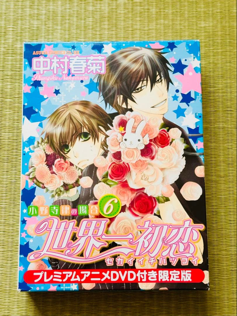 世界一初恋 全20巻 全巻セット 特装版 小冊子 6冊＋6巻DVD 中村春菊