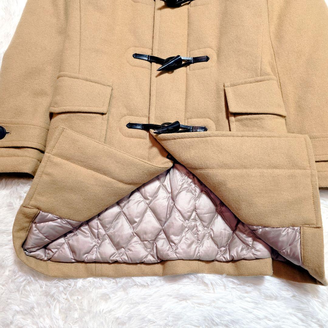 nano universe ナノユニバース 西川ダウン ダッフル キャメル M