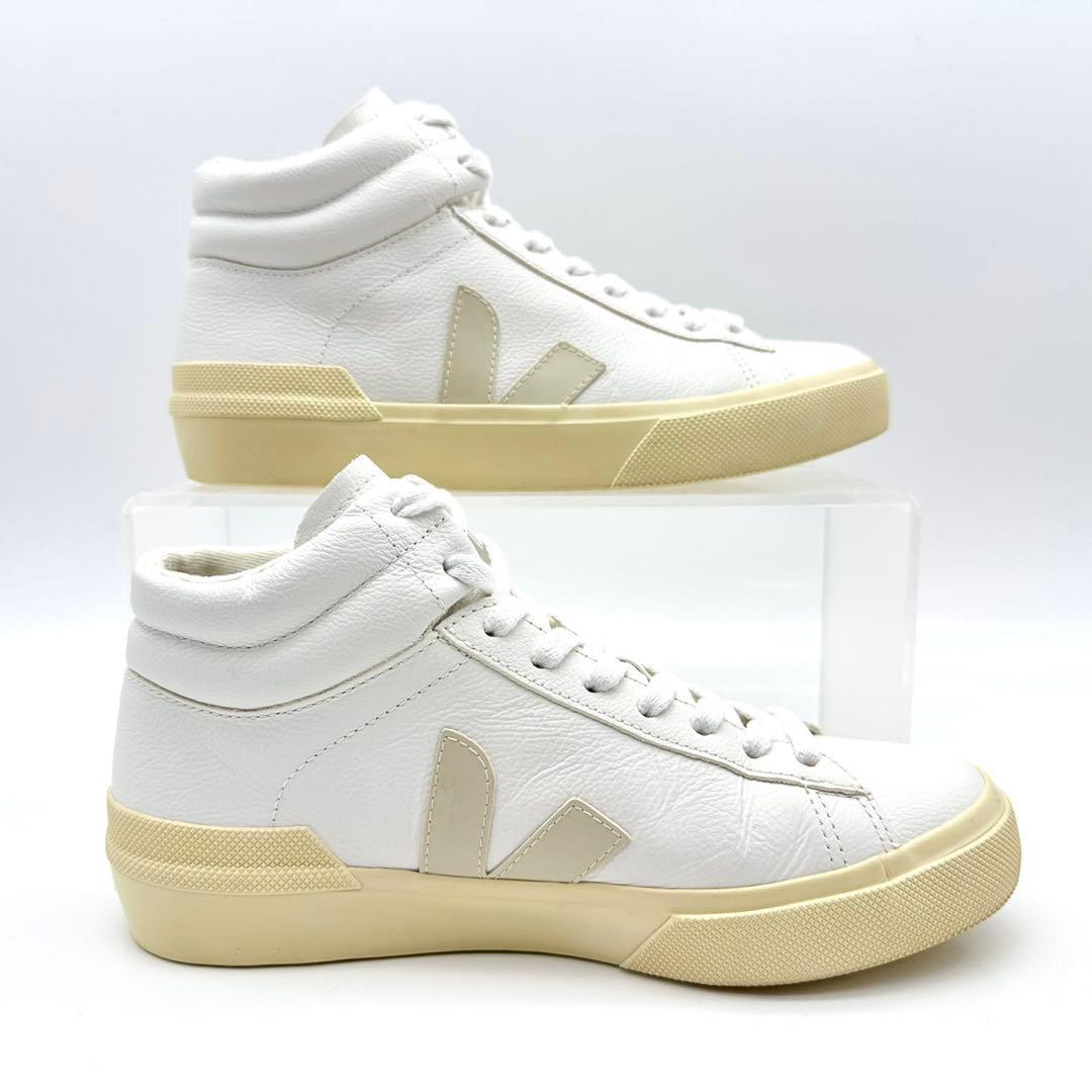 【極美品】VEJA ヴェジャ ミノタウロ ハイカット スニーカー ホワイト