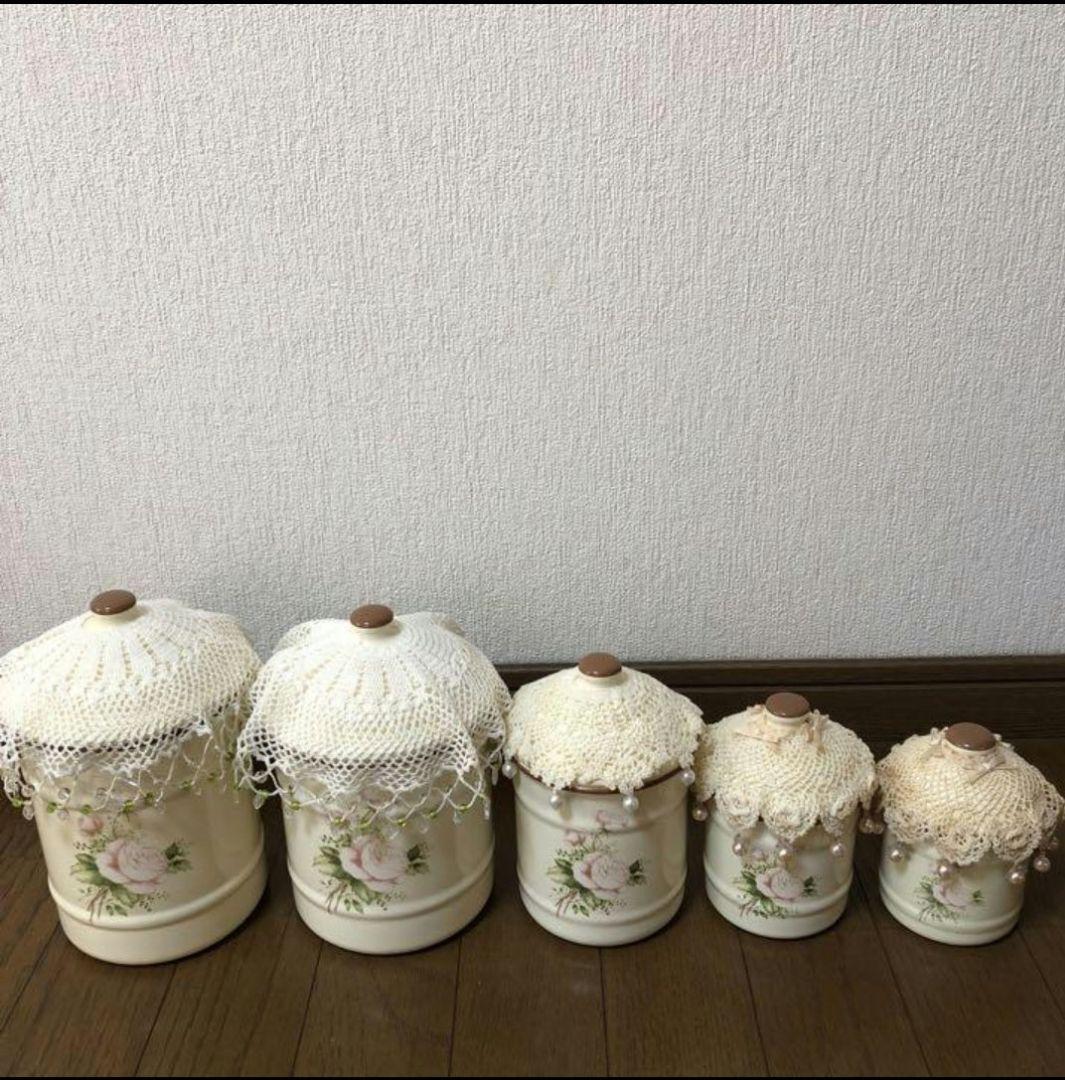 イマン オードリー ペールクリーム ビートキャニスター 5個セット